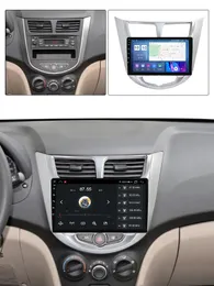 HD 1080p Car Video четырехъядерный 9-дюймовый 2-дюймовый 2 DIN DVD DVD Bluetooth Multimedia Player для Hyundai Verna 2011-2016