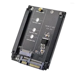 Datorkablar NGFF till SATA3 Adapterkort M2 Key B-M SSD Solid State Drive 6G-gr￤nssnittskonvertering