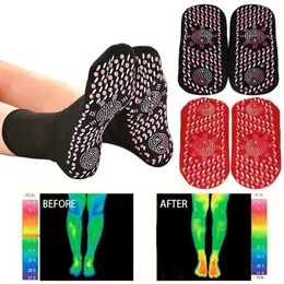 Men's Socks Unisex Self-Heating Health Care Tourmaline Magnetic Therapy Comfortable Breathable Foot Massager Pain Relief Sock Y2209