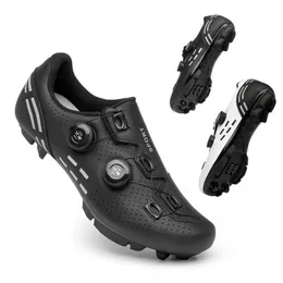 Sicherheitsschuhe MTB Radfahren Carbon Fiber Männer Stollen Rennrad Stiefel Geschwindigkeit Turnschuhe Flache Frauen Trail Racing Mountainbike SPD 220922