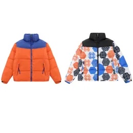 Zimowa moda nowa męska damska damna bawełna kurtki męskie zamek błyskawiczny Casual Down Down Parkas Designer Jacket Logo Sizem-xxl