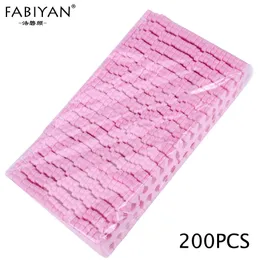 Toe Ayırıcılar Pembe 200pcs Tırnak Sanatı 100 Çift Parmak Ayakları Sünger Yumuşak Jel UV Güzellik Araçları Polonya Manikür Pedikür Paketi 220922