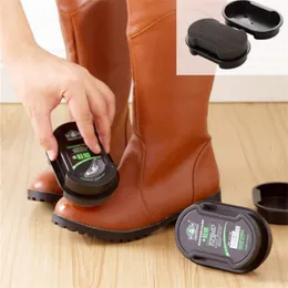 Shoe Brushes Cleaner Leather Polishing Cleaning Liquid Wax Shining Sponge Polisher For Shoe Boot Bag Sofa Black Shine Shoes 20220923 Q2