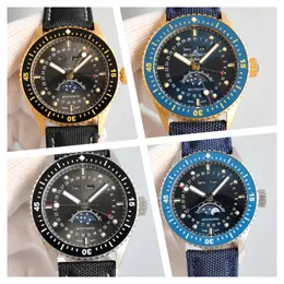 5054 Montre de Luxe Mens Watches 43mm 6654.P Automatisk mekanisk rörelse Steel Relojes Lunar -faser Luxury Watch armbandsur
