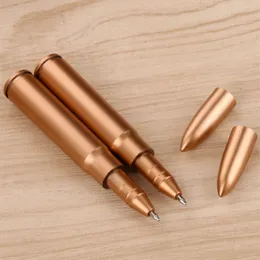 Rocket Shape Bullet Ballpoint Pen Roller Ball Pens Kids Office School Students Gift Party Favor Stationery Gold DH874
