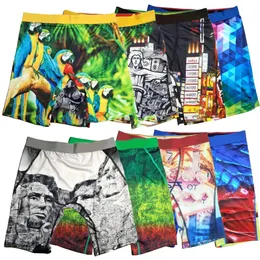 디자이너 Mens Underpant Boxers 스테이플 브리프 Calzoncillos Hombre 힙합 스케이트 보드 스트리트 비치 수영 반바지 패션 스트레치 퀵 드라이 서핑 풀 파티 바지