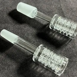 Yeni kuvars banger ipuçları damla test cihazı saman tüp ucu mini nektar koleksiyoncu kitleri için erkek sigara çivi 10mm 14mm erkek