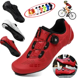 Безопасная обувь Профессиональная скорость езда на велосипеде мужской спорт на открытом воздухе, не скользящий кросс-страновой велосипед MTB.