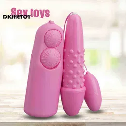 Nxy Sex Eggs Tweekoppige Vibrerende Ei Met Tintelingen Dubbele-control Toys Roze Volwassen Seksspeeltje Voor Vrouwen Masturbatie Apparaat 1110