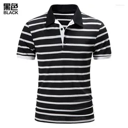 Polos masculinos branco tshirt preto mens polo camisa 2022 roupas masculinas hip hop designers fitness manga curta t-shirt dos homens