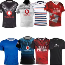 2022 2023 Tutte le maglie Super Rugby 22 23 New Fiji Tonga USA Samoa Zealand Camicia in jersey bianco blu nero S-5XL