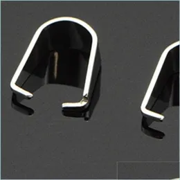 CLASPS HOOKS 1000PCS STRACK 316L Sier Rostfritt st￥l Pendant Pinch Clip Class Hooks Bail Connector Diy Jewelry Finding 1101 Q2 DR DHWLG