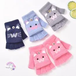 Cartoon Baby Rittens Winter Girl Gloves Dzieci Dzieci ząbkowania Maluch ząbek rękawiczki Dzieci 6-13 lat 20220924 E3