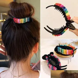 Clip per capelli Barrettes Rainbow Clip per capelli arco