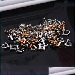 Other Earring Clip Converter Findings Color Retaining Without Ear Hole Diy Jewelry Making 210 W2 Drop Delivery 2021 Components Dhselle Dhlzh