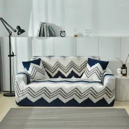 椅子カバーHoomall Spandex Modern Polyester ProtectorリビングルームプラスチックソファカバーFunda Couch Slipcover 1/2/3/4シーター
