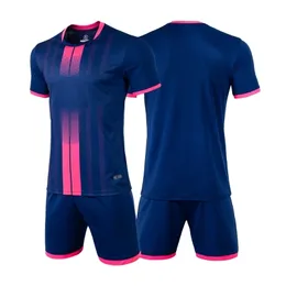 Running Set Män Kvinnor Kids Soccer Set Jerseys Uniforms Survetement Football Jersey Shirt Suit Tracksuit Sport Clothing Custom Writ Printing 220923