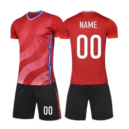 Running Sets Kids Adult Soccer Jersey Set Women Men Football Uniform Child Kit Survetement Training Wear Shirt Shorts Sports Suit 220923