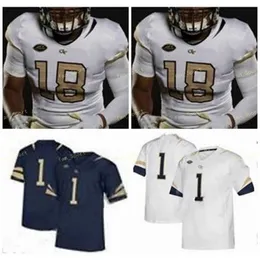 SJ NCAA College Jerseys Georgia Tech Yellow Jackets 83 Brad Stewart 8 Demaryius Thomas 21 Calvinsj Hnson 10 Ahmarean Brown 27 Mason Custom