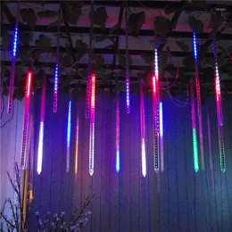 Saiten 30CM Meteorschauer Regen LED-Röhren Licht AC100-240V EU/US-Stecker Weihnachtsbaum Fee String Garten Luces Decora Weihnachten