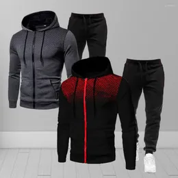 Roupas de ginástica 1 conjunto simples impresso rendas com capuz calças moletom moletom outono inverno cintura elástica