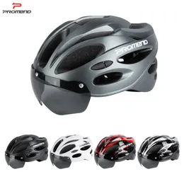 Cycling Helmets Bicycle Helmet Bike Mountain Motorcycle Sport Safe Hat with Removable Goggles Lens Visor Unisex Outdoor Cycling Helmet Unisex T220921