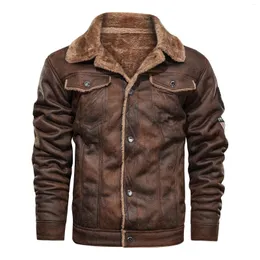 남성용 재킷 2022 겨울 양치위 자켓 남자 두꺼운 따뜻한 바람개비 의류 양모 라이너 코트 hommes veste