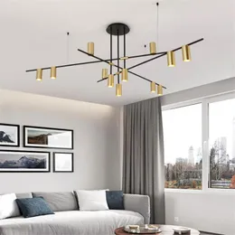 Lampade a sospensione Moderne luci a LED Soggiorno della contea francese Peandant Multipoint Dining Bedroom Kichen Fixtures Hanging