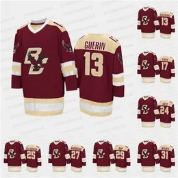 Gla Mit 2021-22 College Hockey Jersey Drew Helleson Brian Boyle Jack St. Ivany Johnny Gaudreau Joe Mullen Noah Hanifin Cam Atkinson Patrick Giles