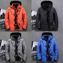 Мужские вниз по парке 5colors Winter Jacket Fashion Hoade Snow Outerwear Whiteduck Утолщить теплое водонепроницаемое M5XL J19 220923