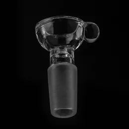 DHL Raucherzubehör Berauschende Glasschüssel Klare dickwandige 14 mm 18 mm männliche Glasbongschalen Stück für Wasserbongs Dab Bohrinseln Rohre