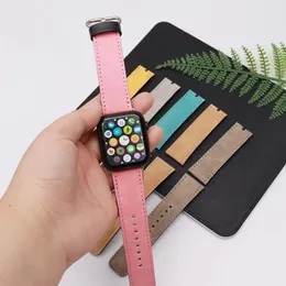 Sublimation Blank PU Leather Watch Band with connector for Apple Smart Watch Wristband Strap 42/44mm 38/40mm