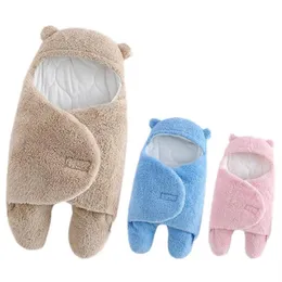 أكياس النوم المولودة طفل بطانيات أطفال لطيف كيس غلاف مقسم للجلد BEBES Winter Sleepsacks لمدة 0-6 أشهر 181P