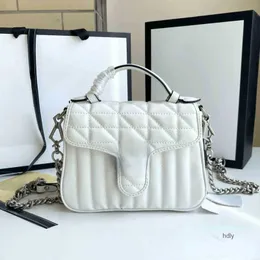 Bolsas de noite Bolsas de ombro Bolsa feminina Couro branco Moda textura Tote