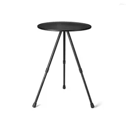 Camp Furniture Ultra-Light Portable Folding Round Table Outdoor Liftable Aluminium Eloy Dining Camping Equipment