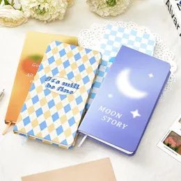 Checkerboard Grid Journal Tygodnie Planner Notebooks dla studentów Notatnik Mały harmonogram Książka Zarządzanie czasem