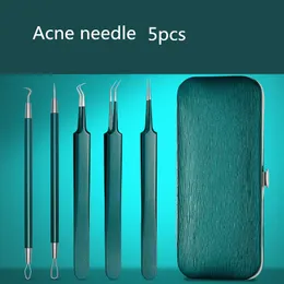 Blackhead Removal Needles Tweezers Acne black head remover tool kit Face Skin Care Tool Pore Cleaner Beauty