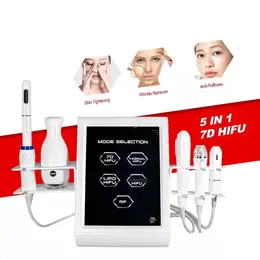 Multi-funzionale 7D HIFU 6 in 1 Apparecchiatura di bellezza Ultrasuoni focalizzati ad alta intensità Occhi/collo/viso Anti-rughe Rinforzo della pelle Face Lift Macchina per la rimozione delle smagliature