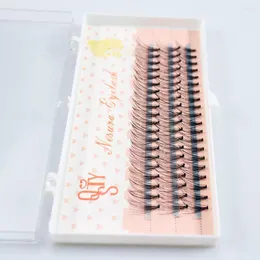 False Eyelashes Bonded Cluste Lashes 3D 6D 10D Eyelash Extensions 0.7mm Thickness True Mink Strip Individual Natural Style