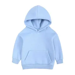 Kazak moda uzun kollu hoodies bebek kıyafetleri kış sıcak çocuk giyim erkek çocuk sweatshirt düz renkli çocuk sweatshirts 113 yıl 220924