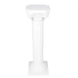 Decorative Flowers Roman Pillar Statues Weeding Party Plastic Flowerpot Stand Landscaping Prop