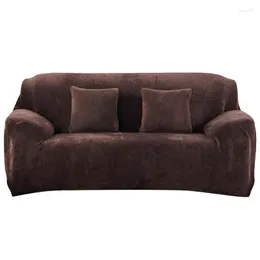 Stol t￤cker juni -plysch elastisk stretch soffa sektionskast soffa universellt h￶rnt￤cke fall f￶r m￶bler f￥t￶lj heminredning