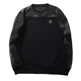 Herrtr￶jor tr￶jor kvalitet usa eu storlek kamouflage hoodie hip hop street slitage skateboard unisex pullover man huvtr￶ja 220924