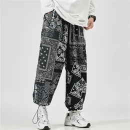 Men's Pants Men's Harem Pants Fashion Jogger Sweatpants Korean Man Loose Oversized Trousers Funny Streetwear Male Casual Pants 5XL 220922