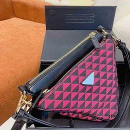 Borse da sera Borse a triangolo due in uno Borsetta da donna Borsa a tracolla in pelle Designer di lusso Borsa a tracolla da donna Marsupio