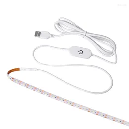 Remsor Symaskin LED-ljusremsa Hållbara och smutsbeständiga vattentäta 2835 5V Belysning Portabel pasta USB-lampband