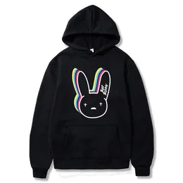 Felpe con cappuccio da uomo Felpe superiori cose Bad Bunny Divertenti vestiti coreani Pullover casual Harajuku Uomo donna Felpa con cappuccio Felpa con cappuccio Hip Hop Uomo 3YZT