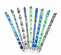 Cell Phone Straps & Charms 600pcs cartoon Totoro mobile lanyard fashion keys Straps exquisite neck rope card Badge Holder Wholesale Factory price