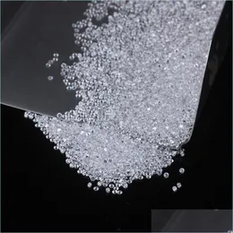 Luźne diamenty hurtowa wielkość cena d kolor okrągły laboratorium wyhodowane luźne moissanites kamień mała dostawa 2021 biżuteria DHR8C