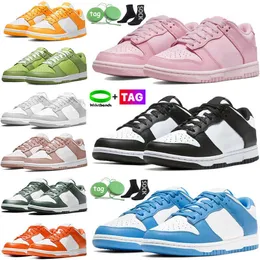 Scarpe casual all'aperto panda maschi da uomo paisley triplo rosa università blu grigio blu costa siracusa università varsity green nero griglie da uomini da uomo bianco